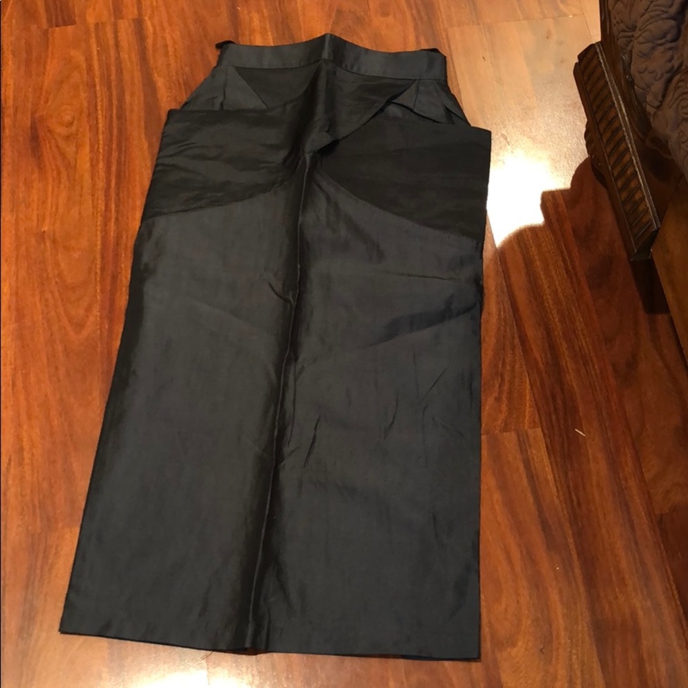 No brand no size tag made in France skirt